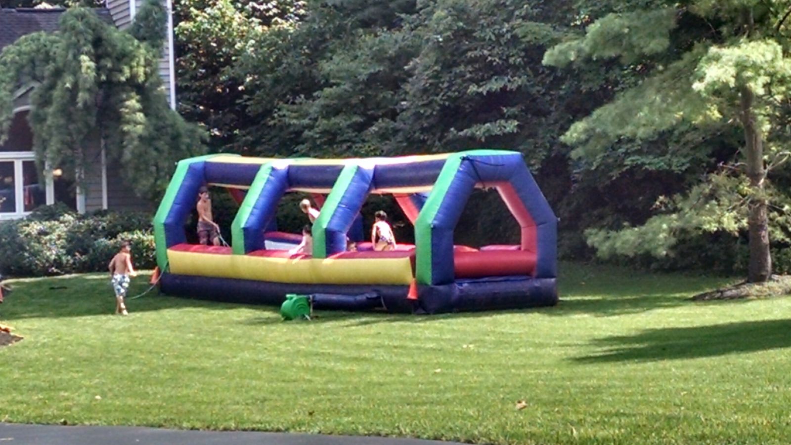 inflatable slip and slides